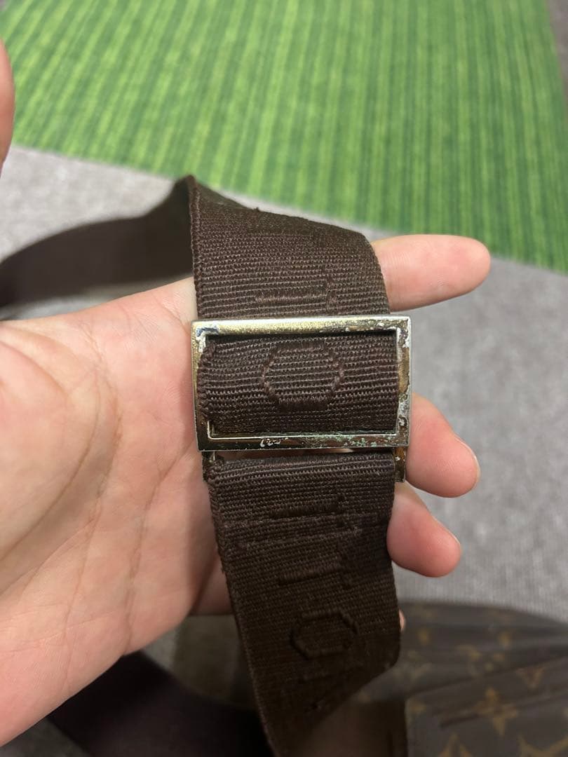 いたやんLOUIS VUITTON モノグラム ウエストバッグ 良好 正規