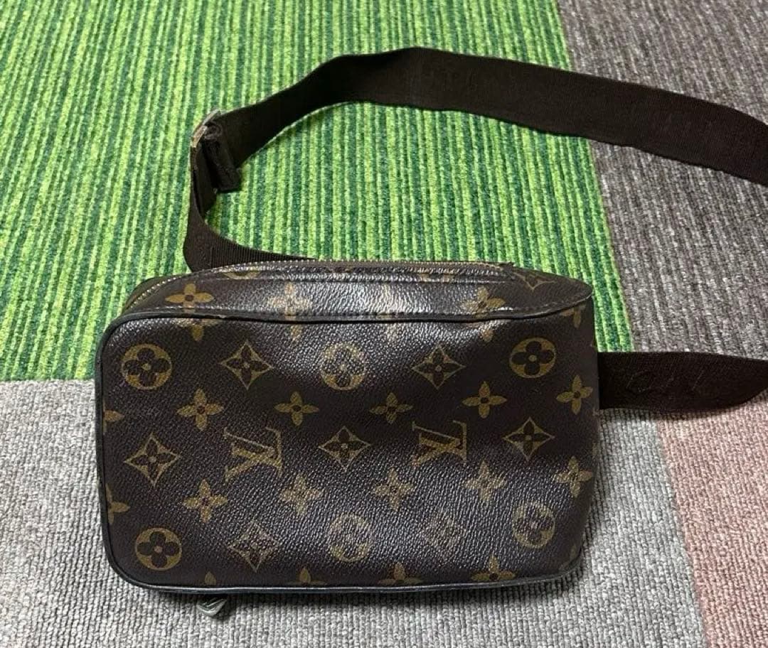 いたやんLOUIS VUITTON モノグラム ウエストバッグ 良好 正規