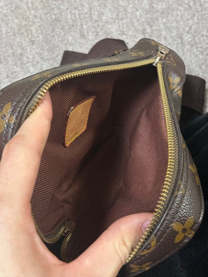 いたやんLOUIS VUITTON モノグラム ウエストバッグ 良好 正規