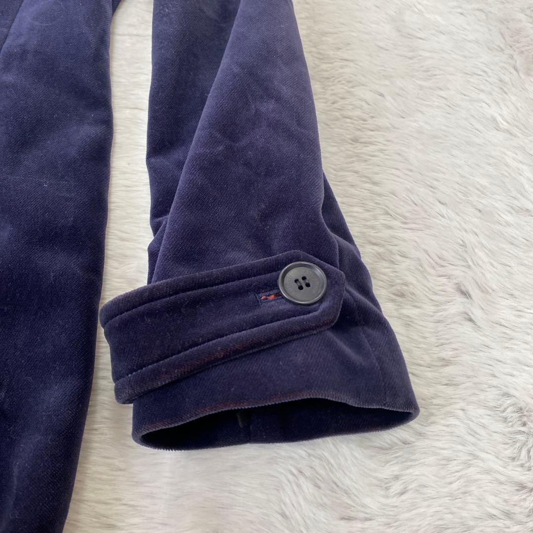 Katharine hamnett London ベロア　トレンチコート　モード