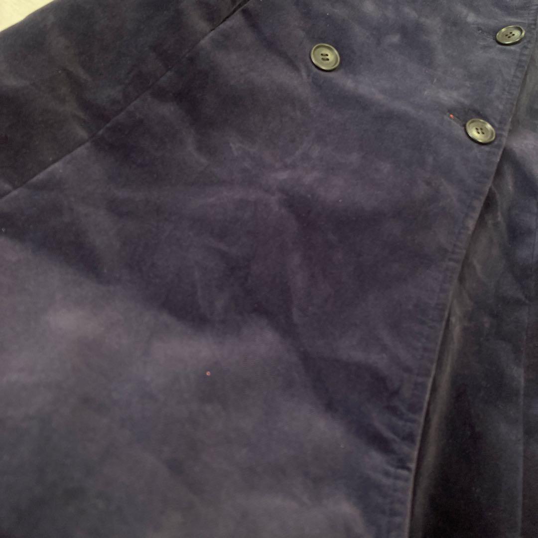 Katharine hamnett London ベロア　トレンチコート　モード