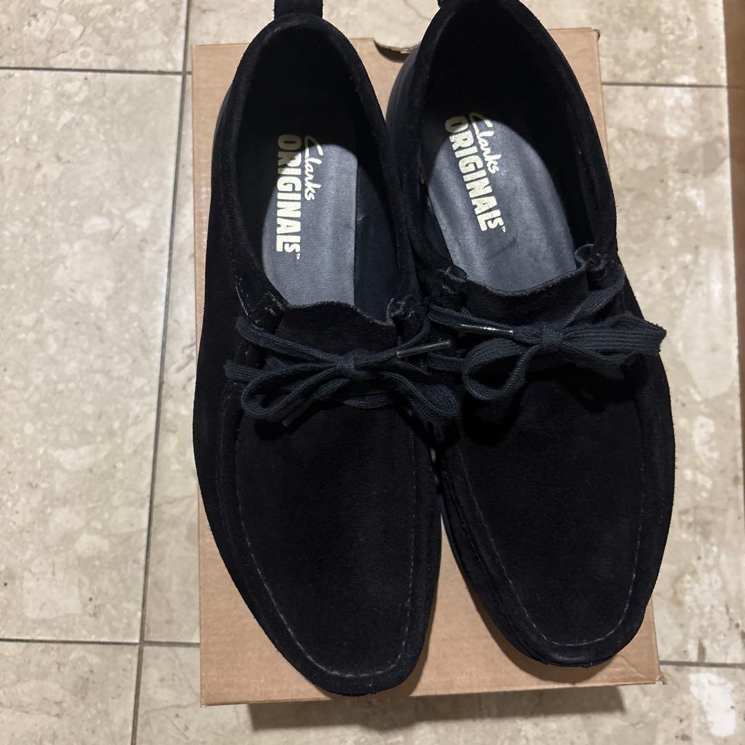 【美品✨】クラークスWalla Eden Lo ブラック・スレート 8.5