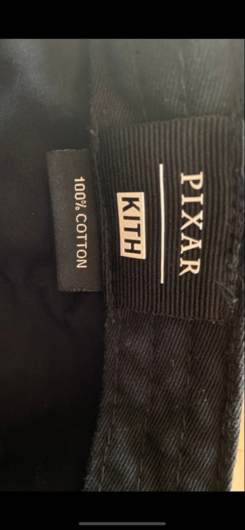 【超希少】KITH×PIXAR コラボキャップ 黒