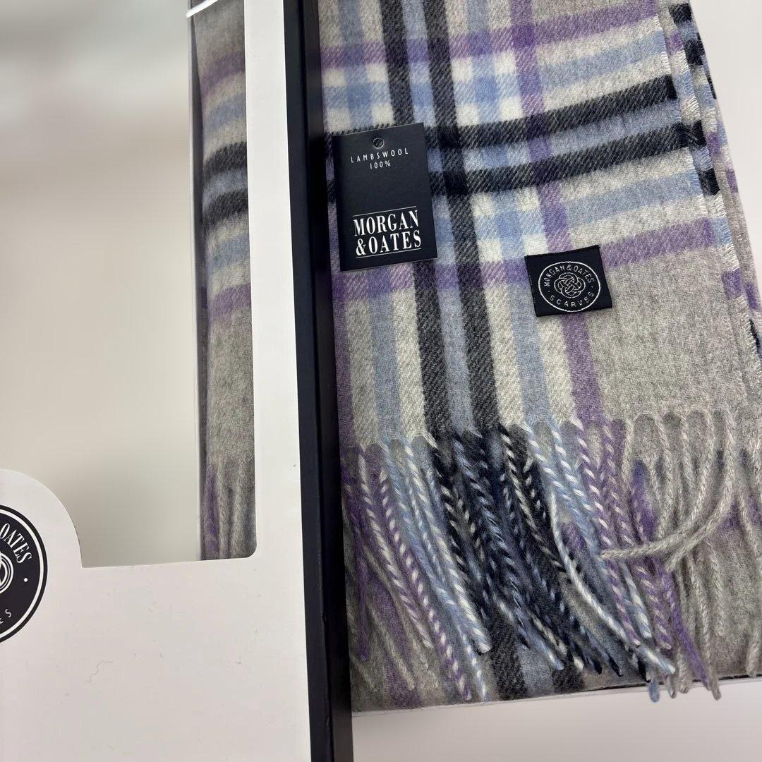 #MORGAN&OATES LAMBSWOOL ストール