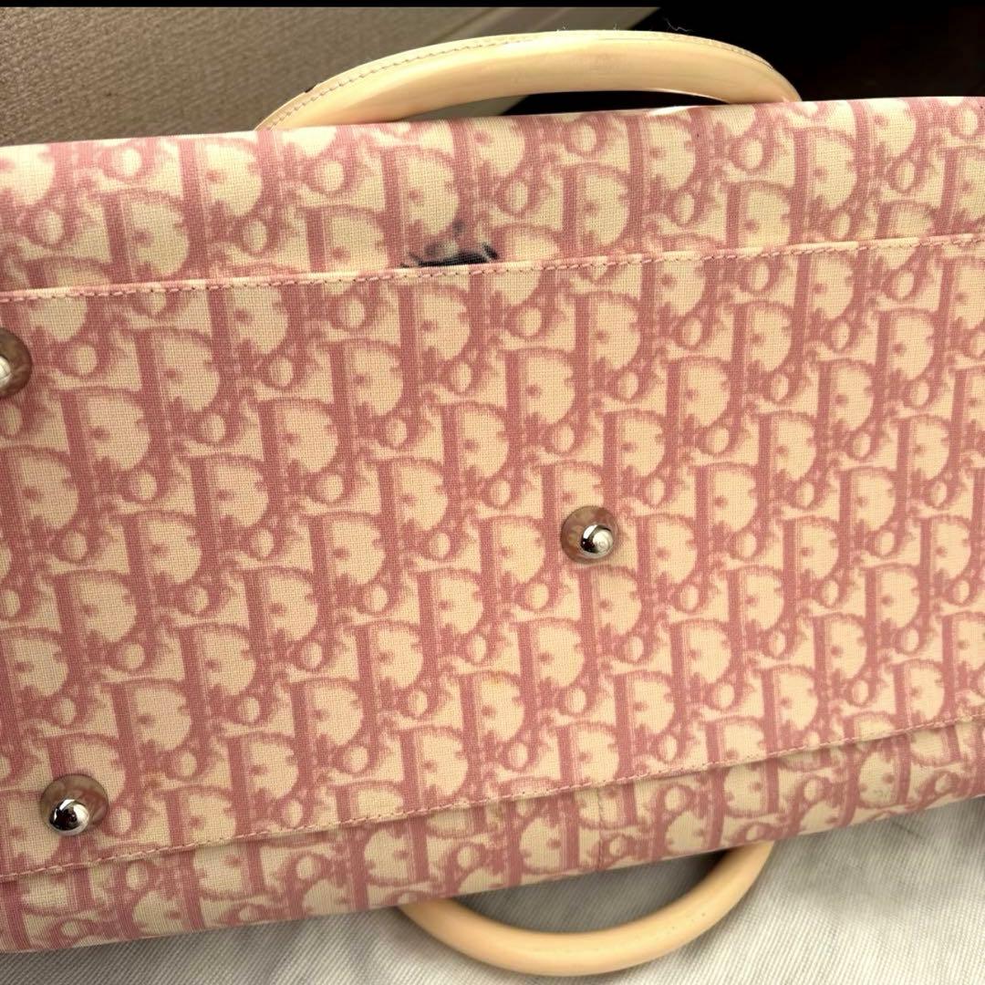 Dior トロッター ボストンバッグ ピンク ディオール