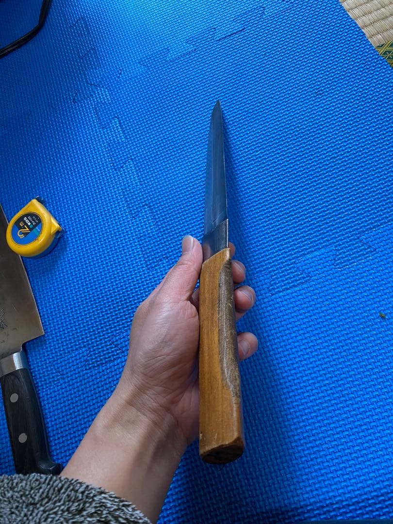 小山手打ち 包丁 約32.5cm 青紙