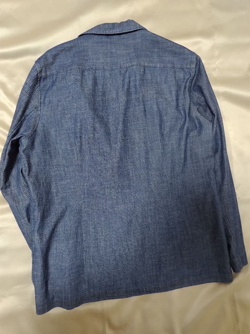 LARDINI テーラードジャケット デニムジャケット インディゴ