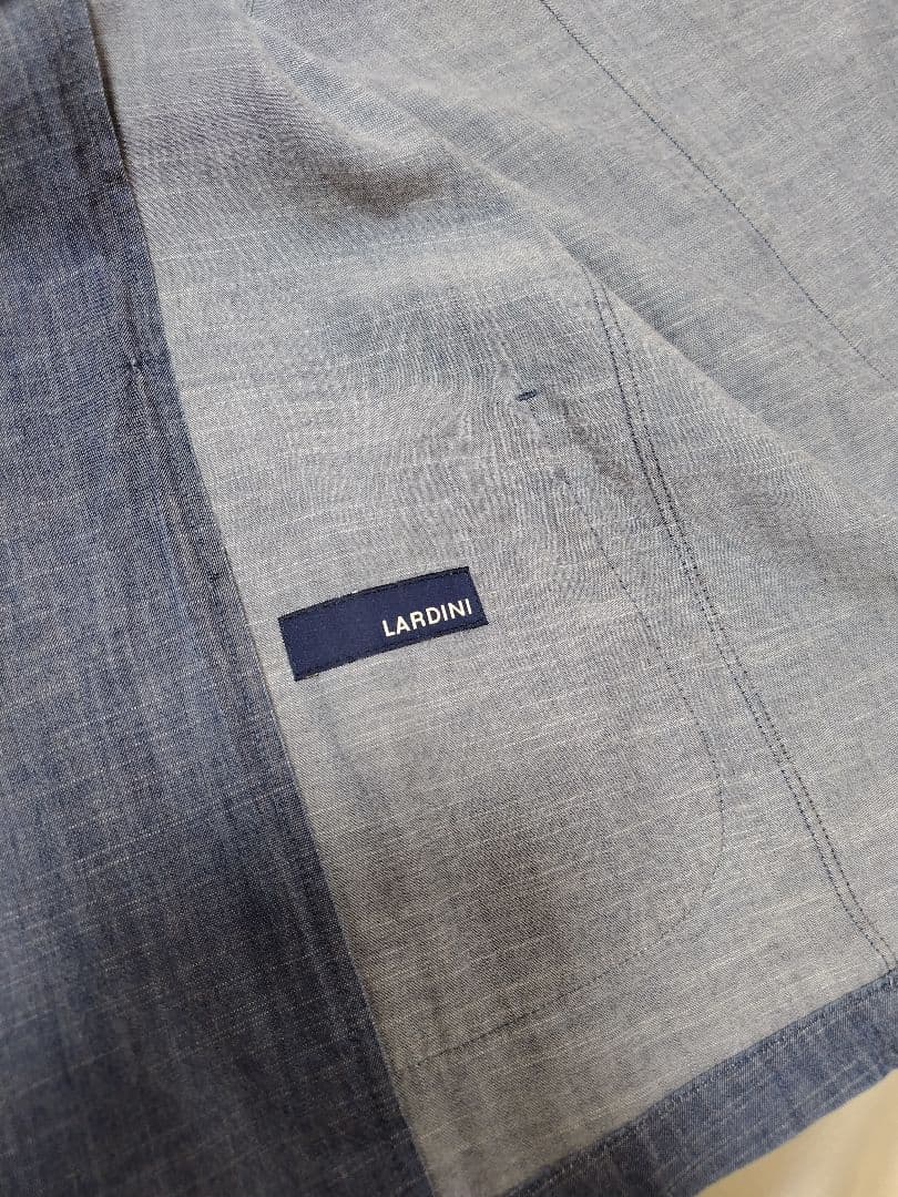 LARDINI テーラードジャケット デニムジャケット インディゴ