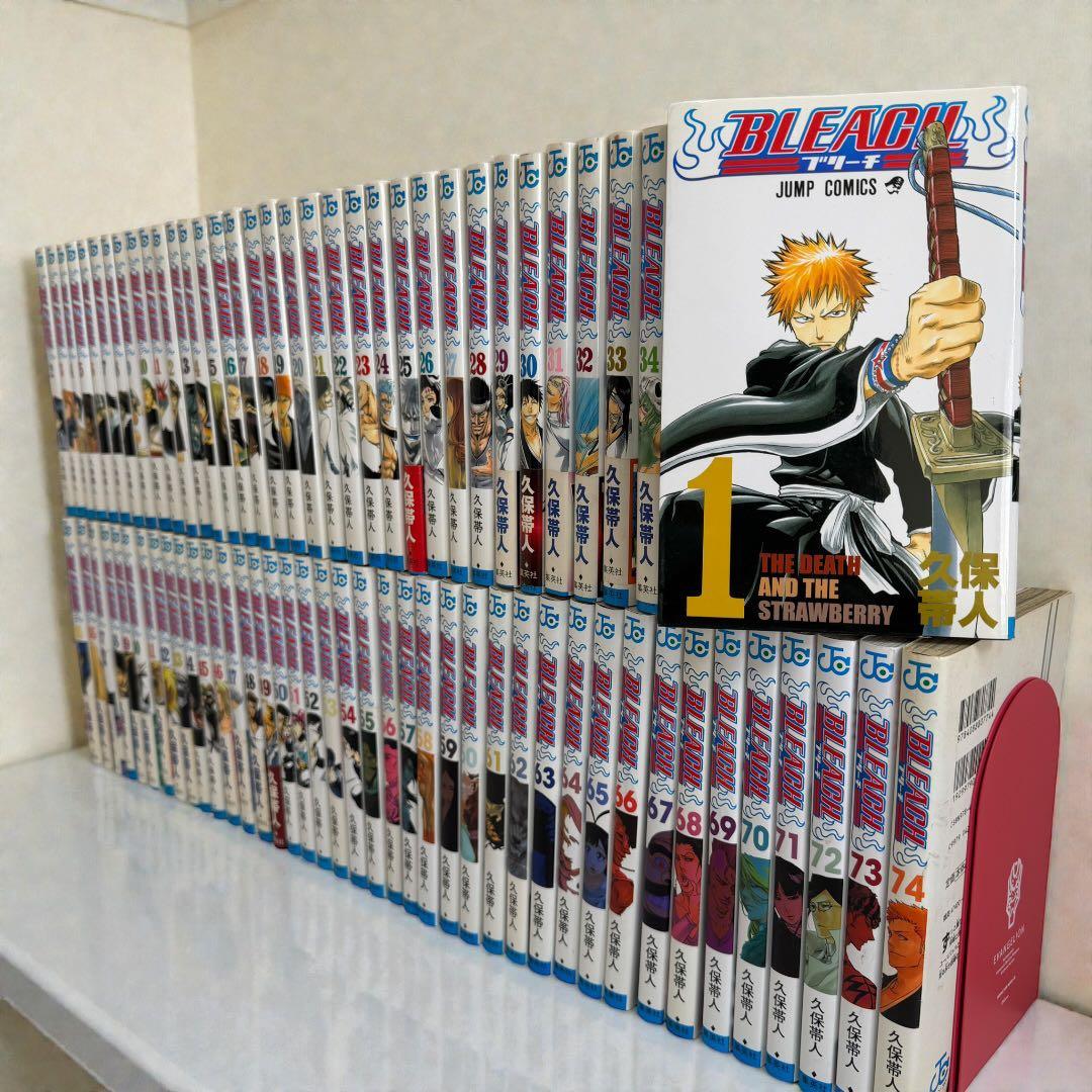 BLEACH ブリーチ 全巻セット 1〜74巻　初版数冊あり
