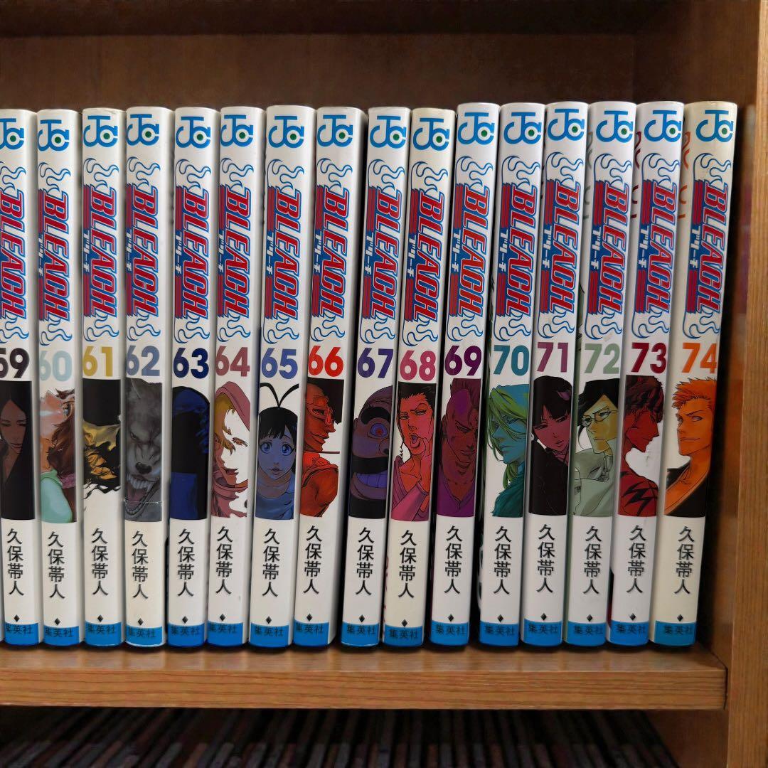 BLEACH ブリーチ 全巻セット 1〜74巻　初版数冊あり
