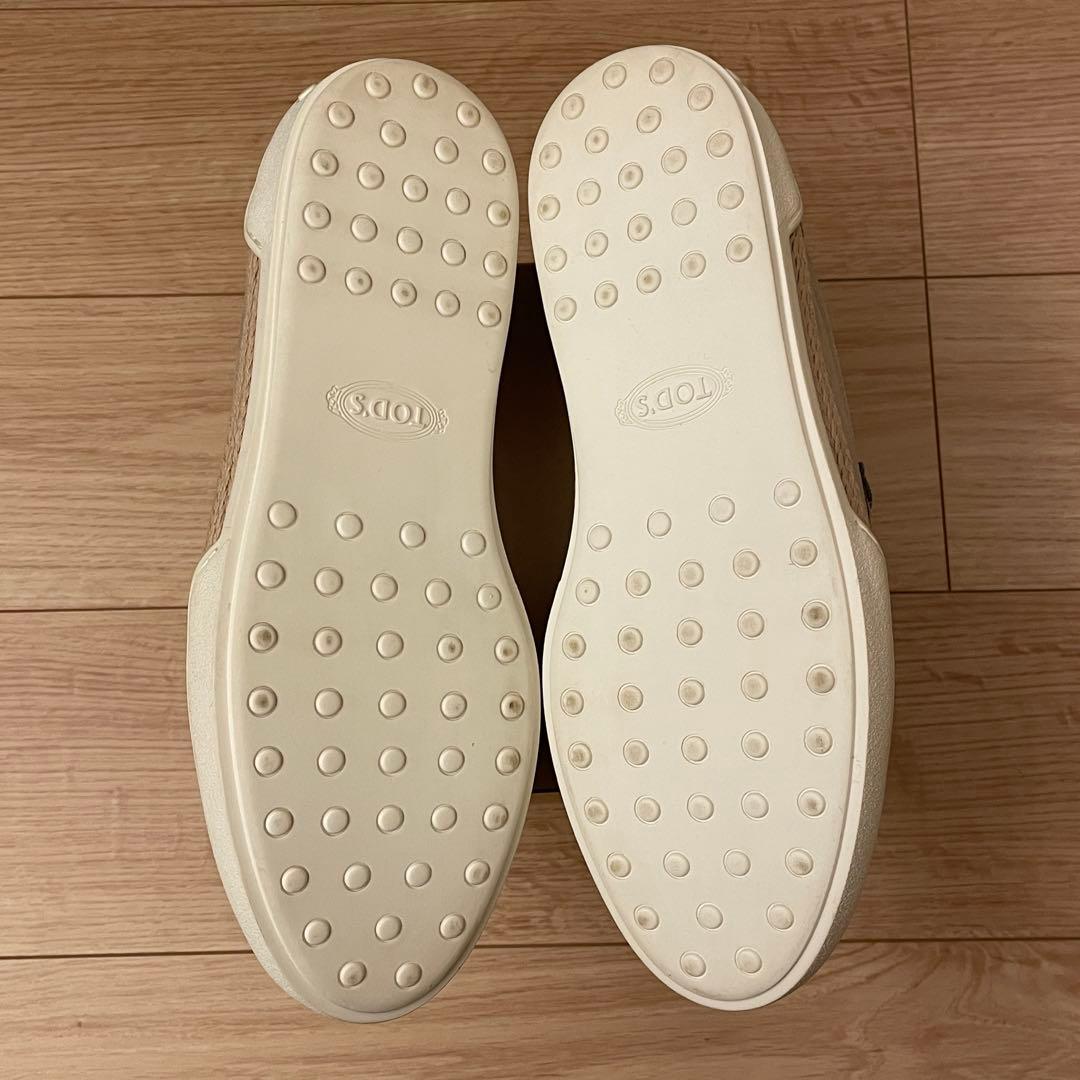 TOD’S トッズ シューズ ローファー グレー サイズ7