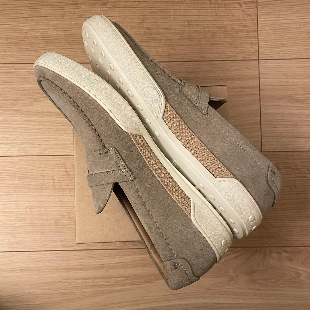 TOD’S トッズ シューズ ローファー グレー サイズ7
