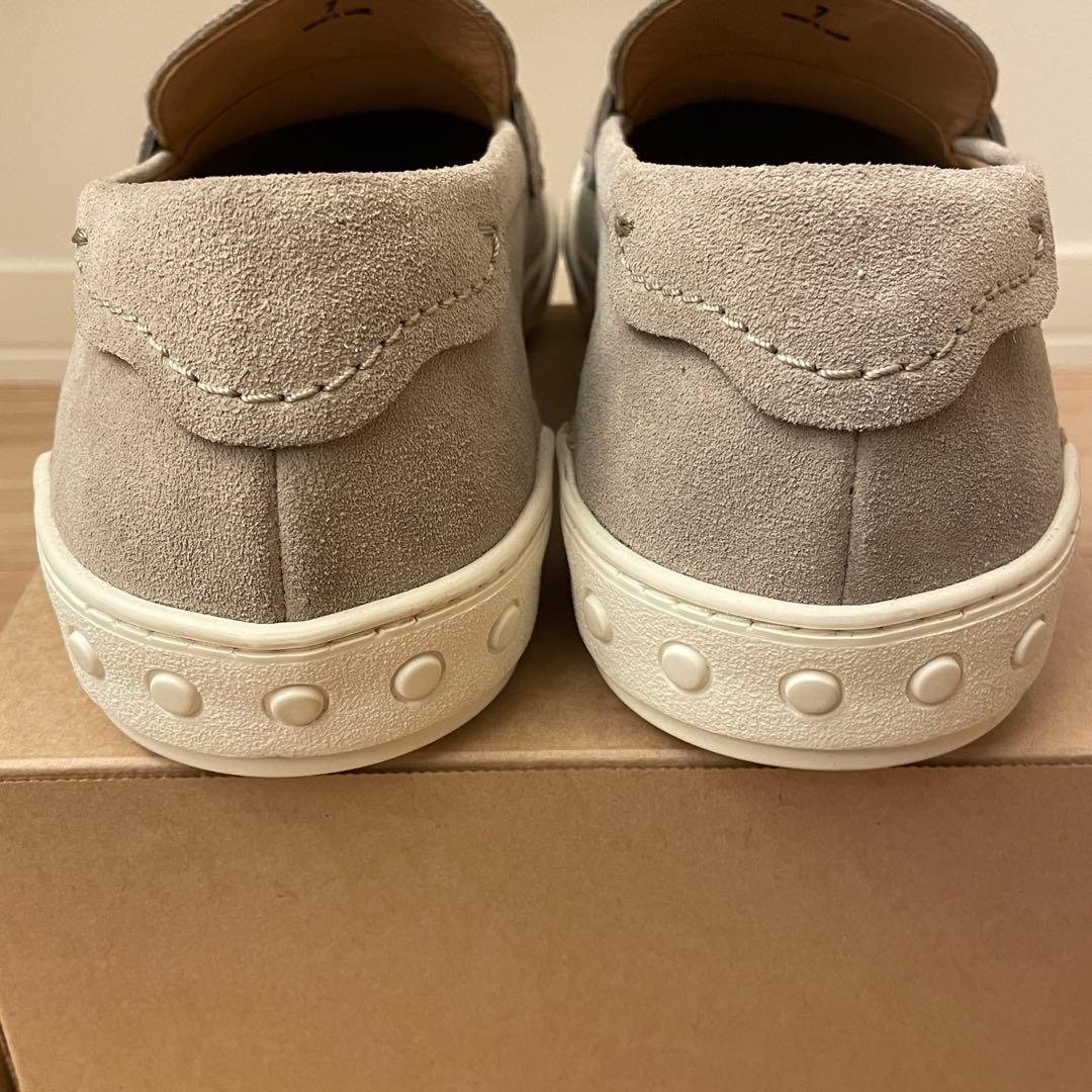 TOD’S トッズ シューズ ローファー グレー サイズ7