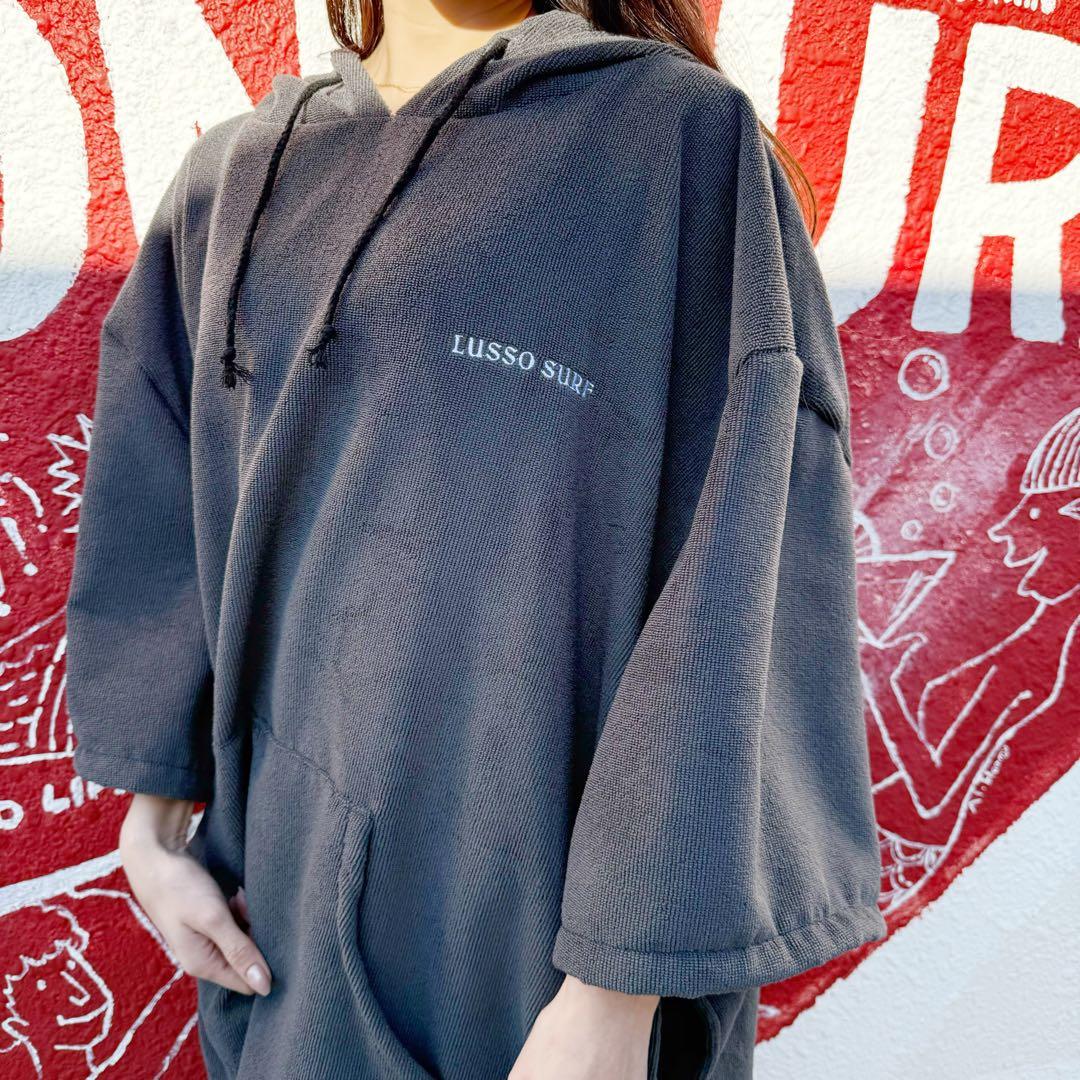 正規品☆LUSSO SURF お着替えポンチョ　グレー⭐︎ロンハーマン