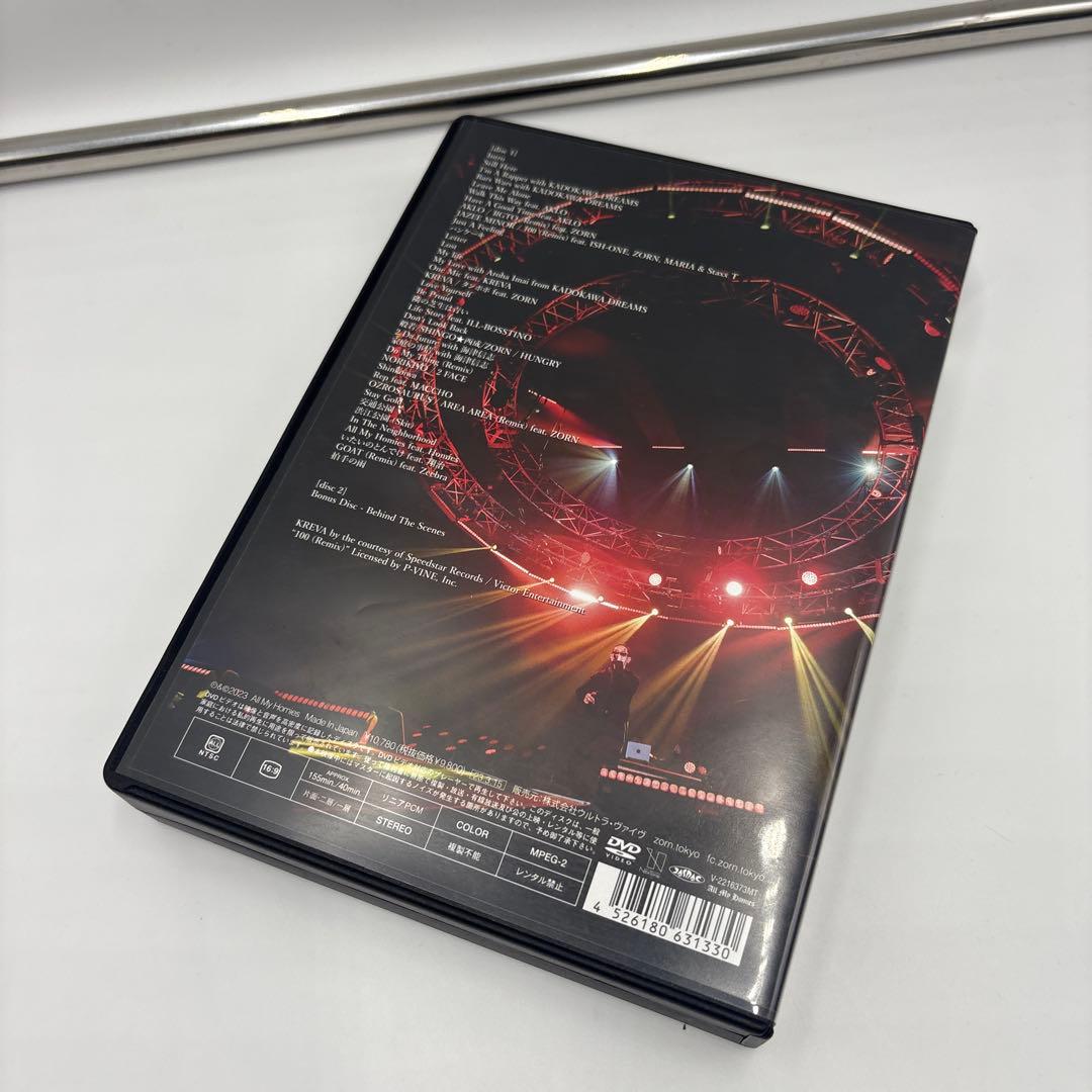 ZORN ラッパー LIVE さいたまスーパーアリーナ DVD２枚組