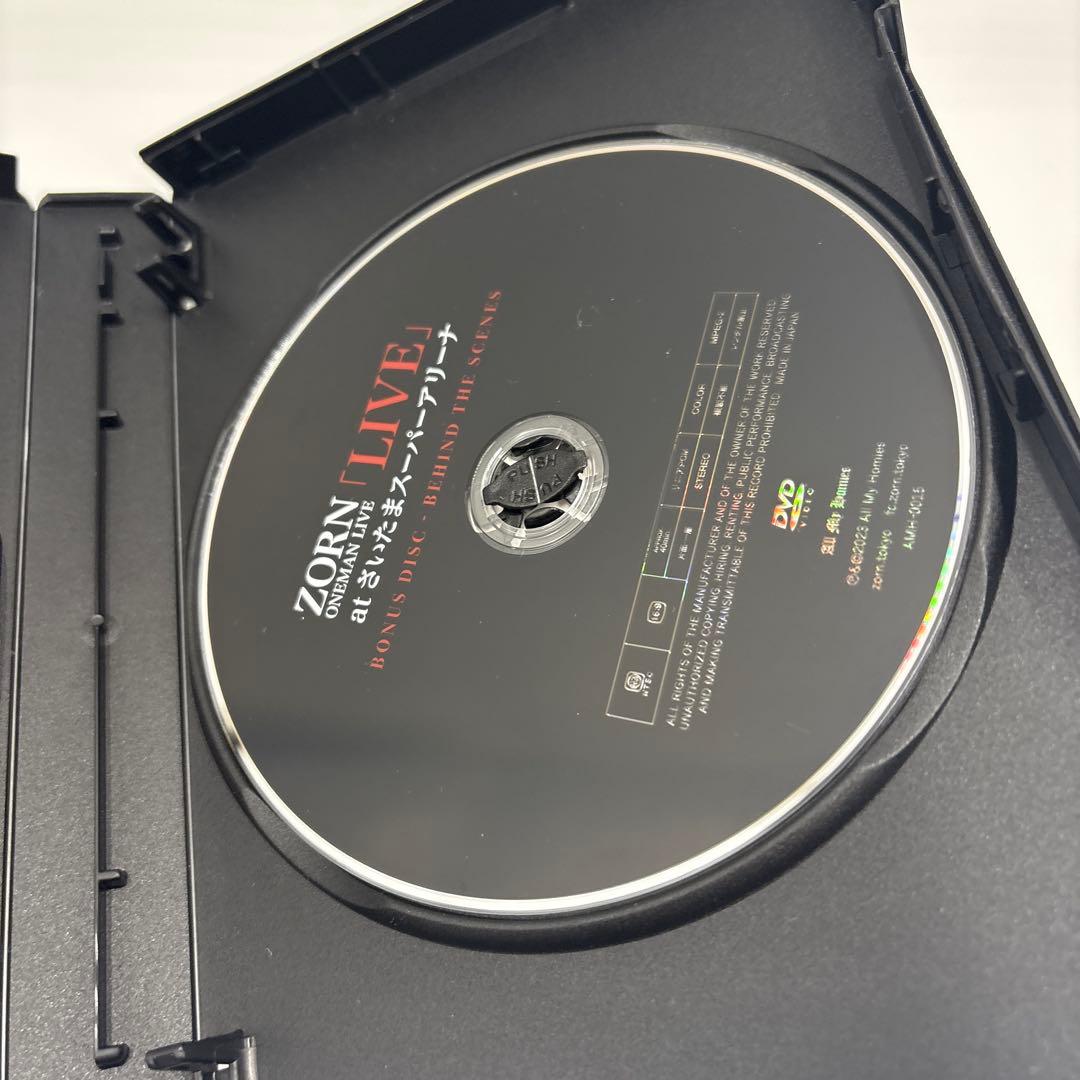 ZORN ラッパー LIVE さいたまスーパーアリーナ DVD２枚組