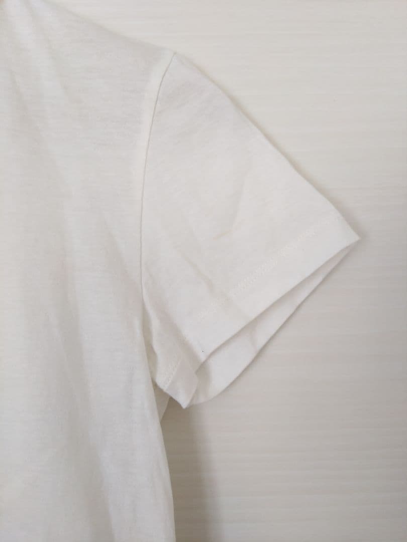MIU MIU ミュウミュウ 襟付きTシャツ XS 白 半袖 リボン イタリア製
