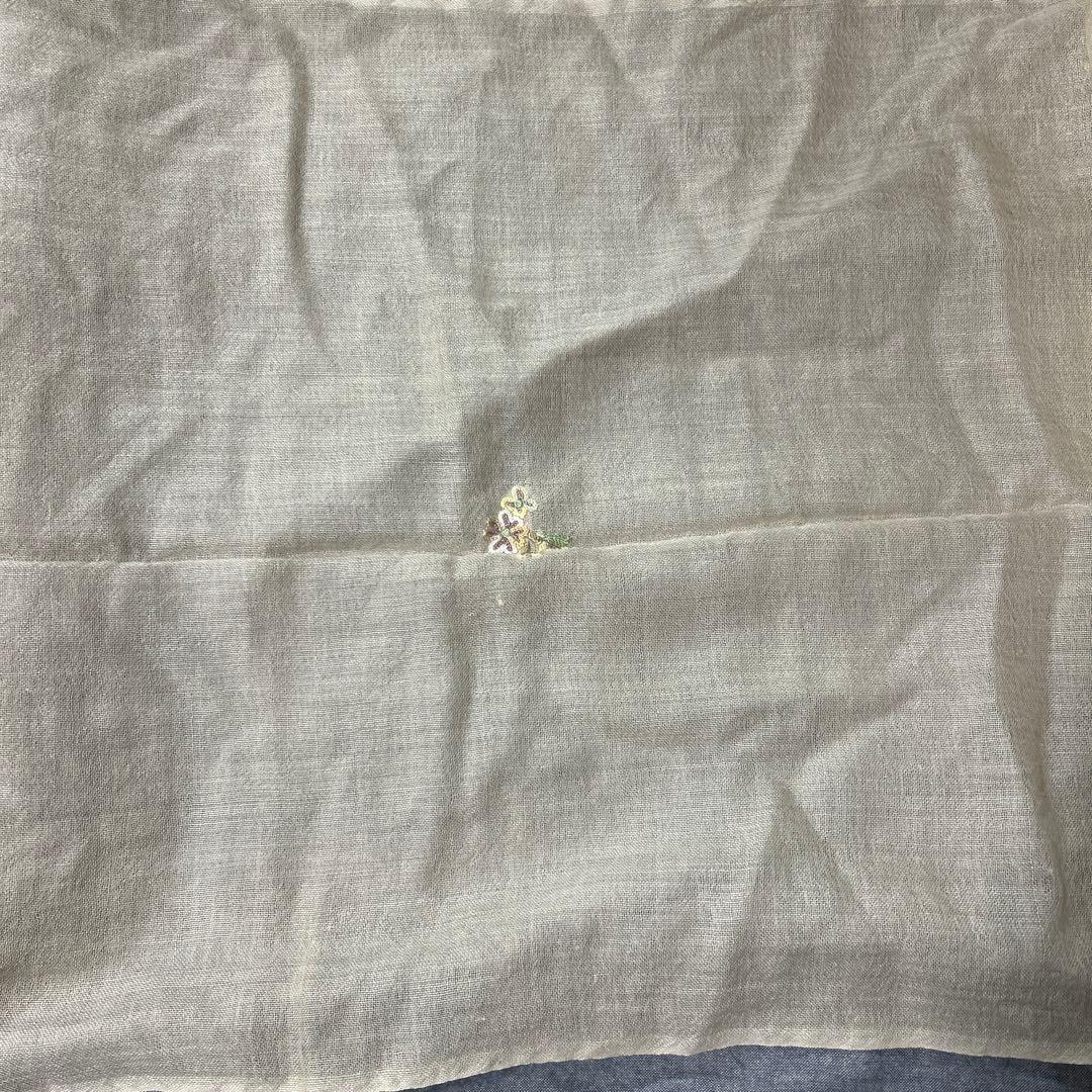 新品・未使用　ターラブランカ　刺繍　ストール　マフラー　ストール　袋付き