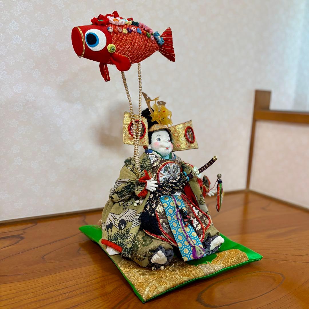 【創作人形】 ぶす姫 ぶす殿 鯉のぼり 五月人形
