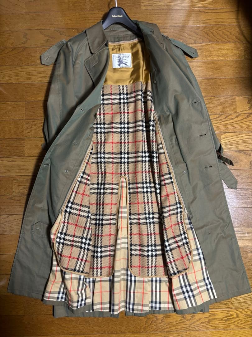 Burberrys バーバリー トレンチコートライナー付き11AB3 着丈114