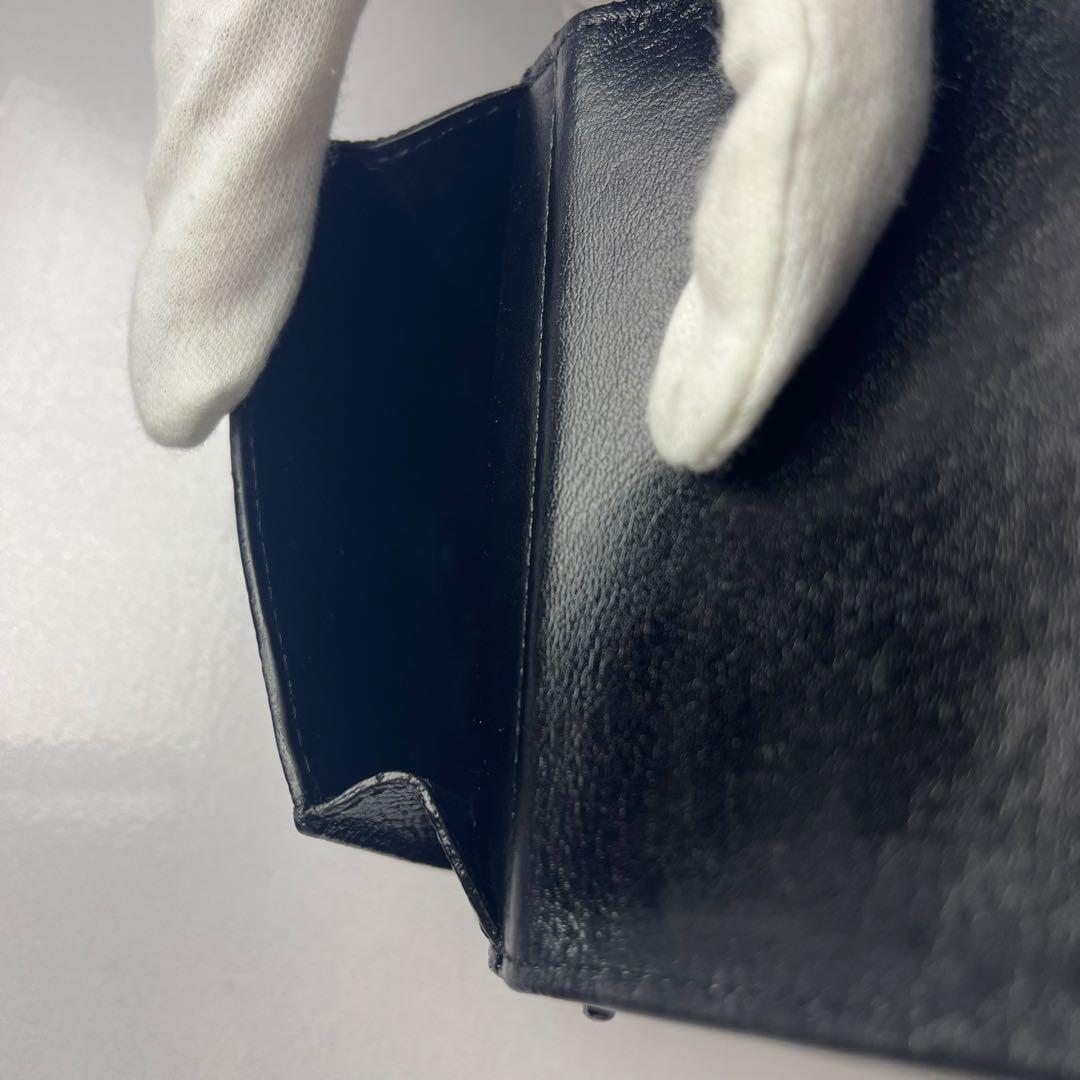 LOEWE ロエベ　アナグラム　トライフォールドウォレット　Ｗホック　三つ折り