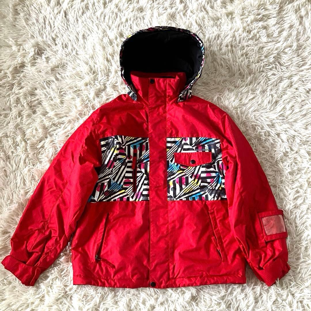 #W1✨kissmark✨スキー スノボ ウェア 上下セット160 キッズ