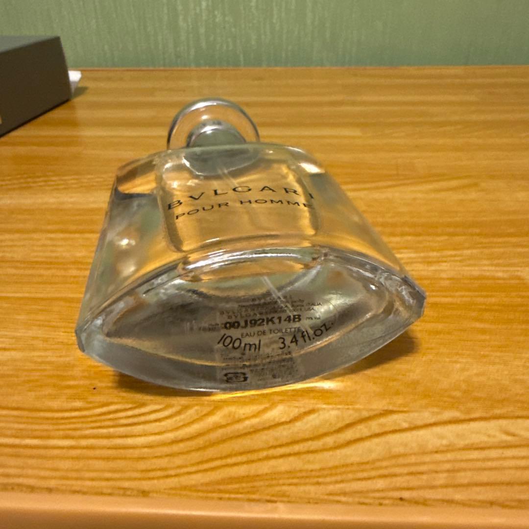 【ブルガリ　プールオム　オードトワレ】100ml　残8割　香水