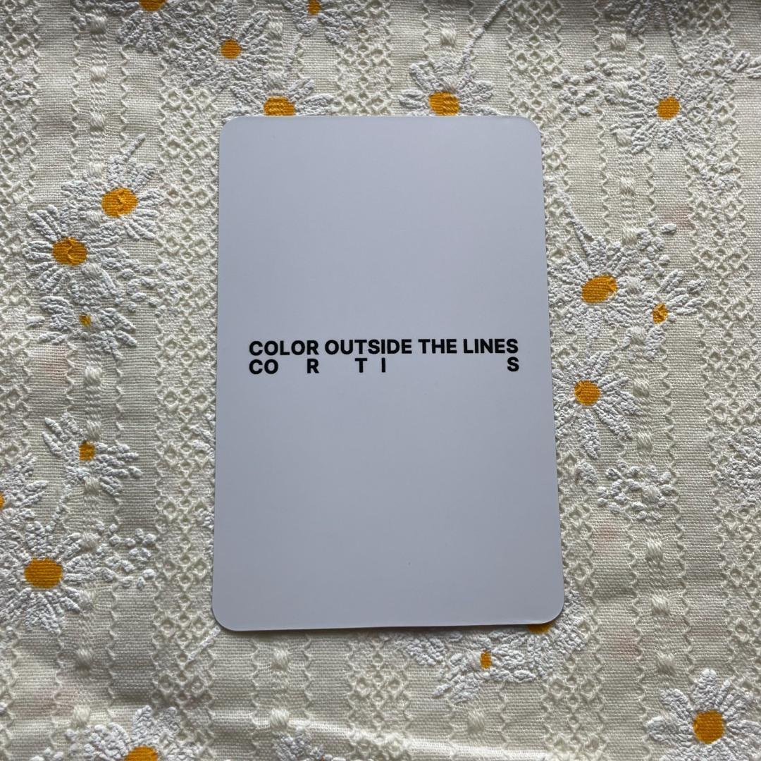 CORTIS マーティン THE LINESトレカ COLOR OUTSIDE