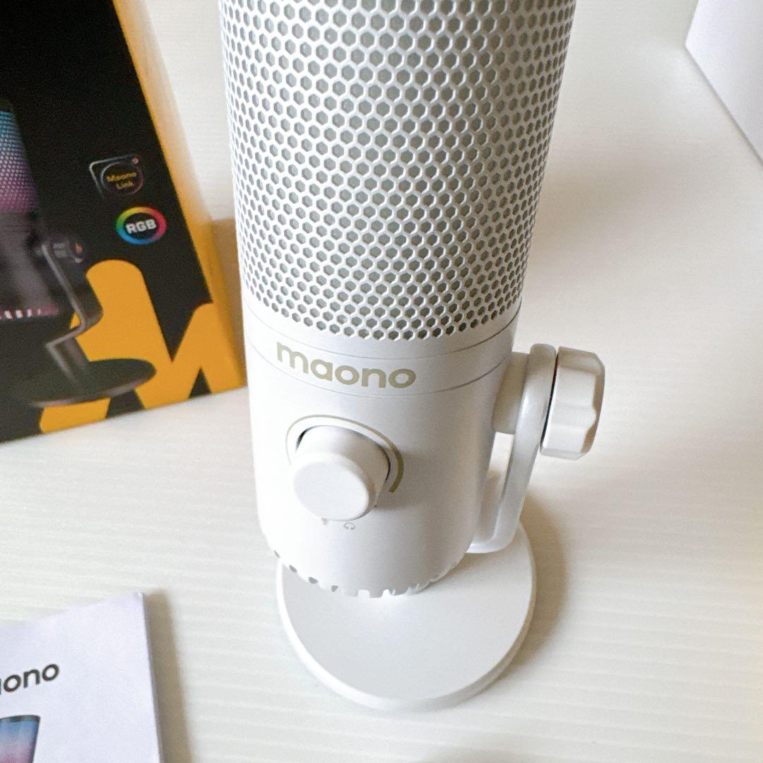 ✨新品　MAONO USB コンデンサーマイク ゲーミングマイク PC マイク