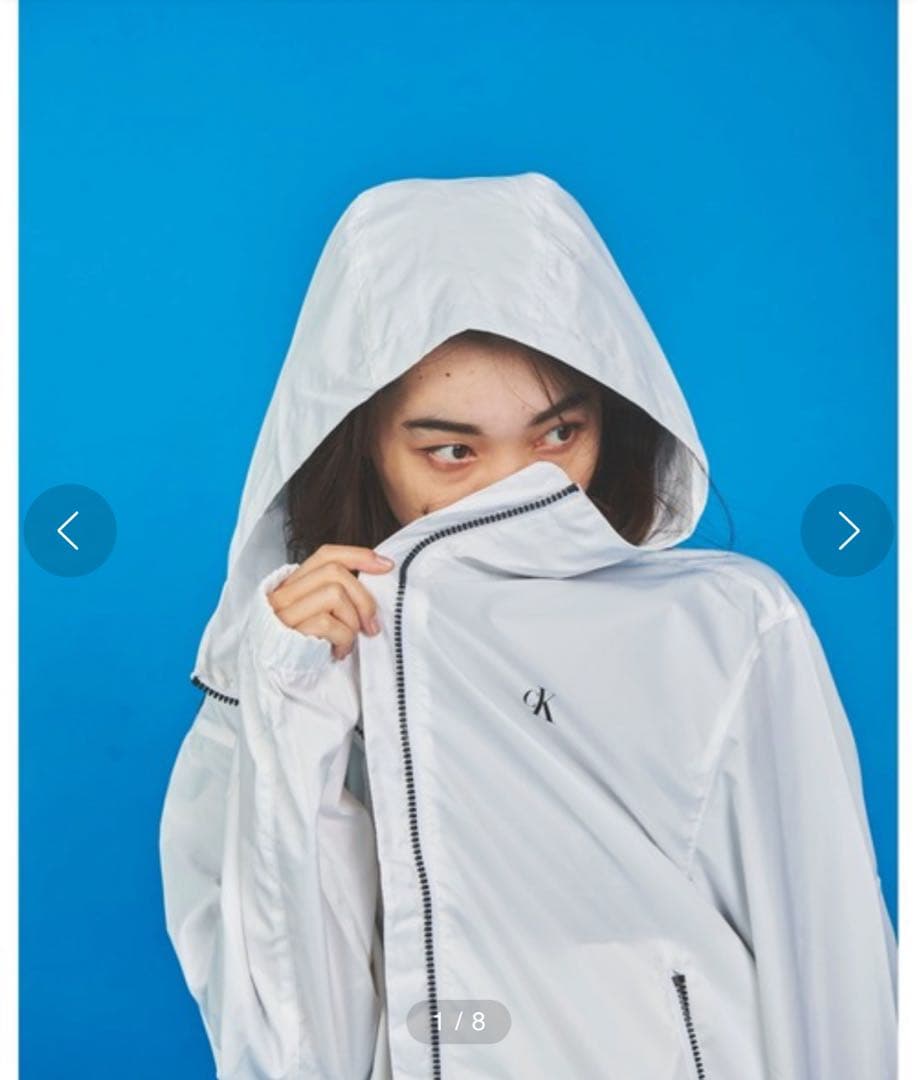   Jeans CK ロゴ ウィンドブレーカー ジャケット