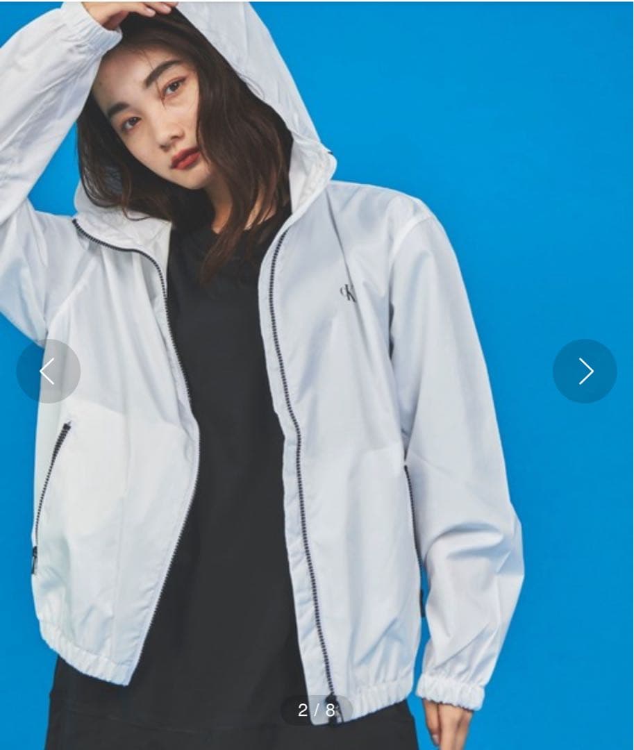   Jeans CK ロゴ ウィンドブレーカー ジャケット