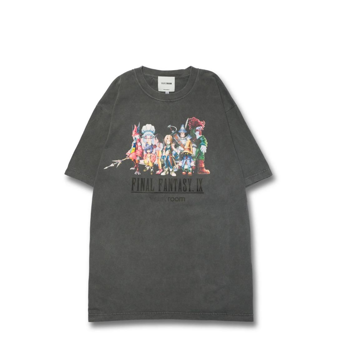 vaultroom FF9 コラボ Tシャツ Mサイズ チャコール