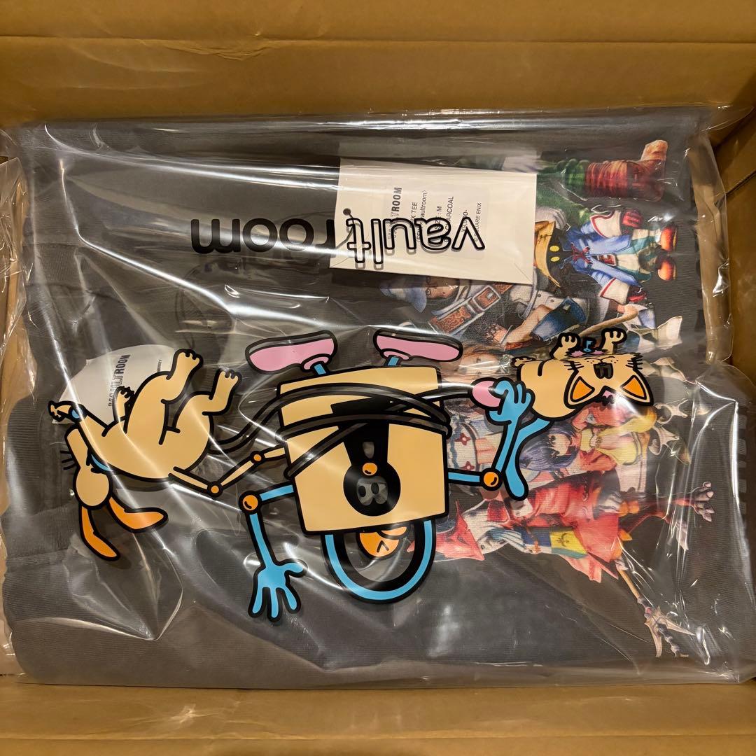 vaultroom FF9 コラボ Tシャツ Mサイズ チャコール