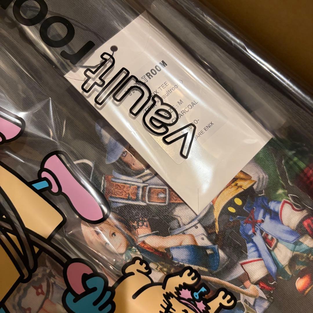 vaultroom FF9 コラボ Tシャツ Mサイズ チャコール