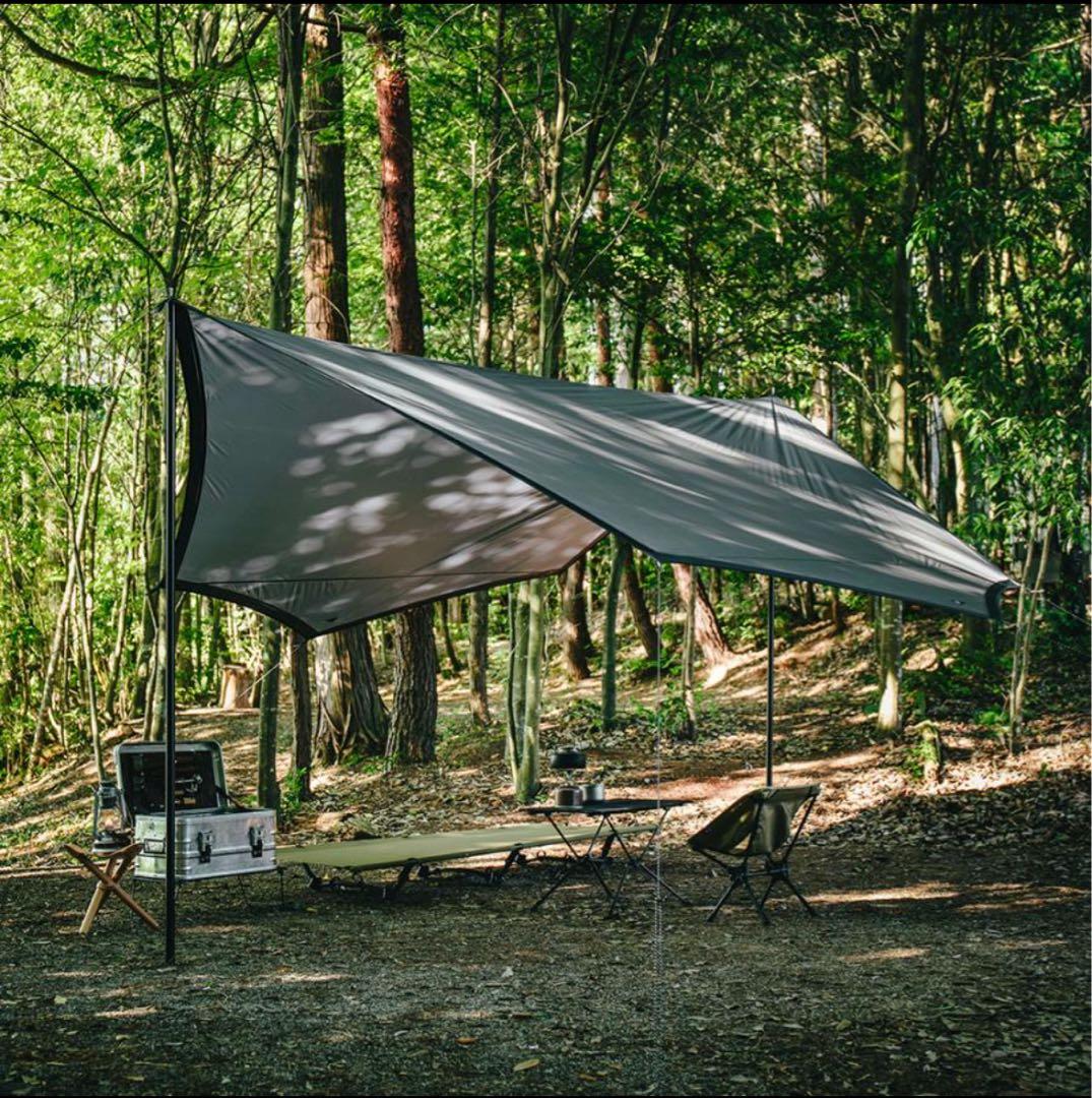 テント・タープ BROOKLYN OUTDOOR COMPANY Tarp M Gray