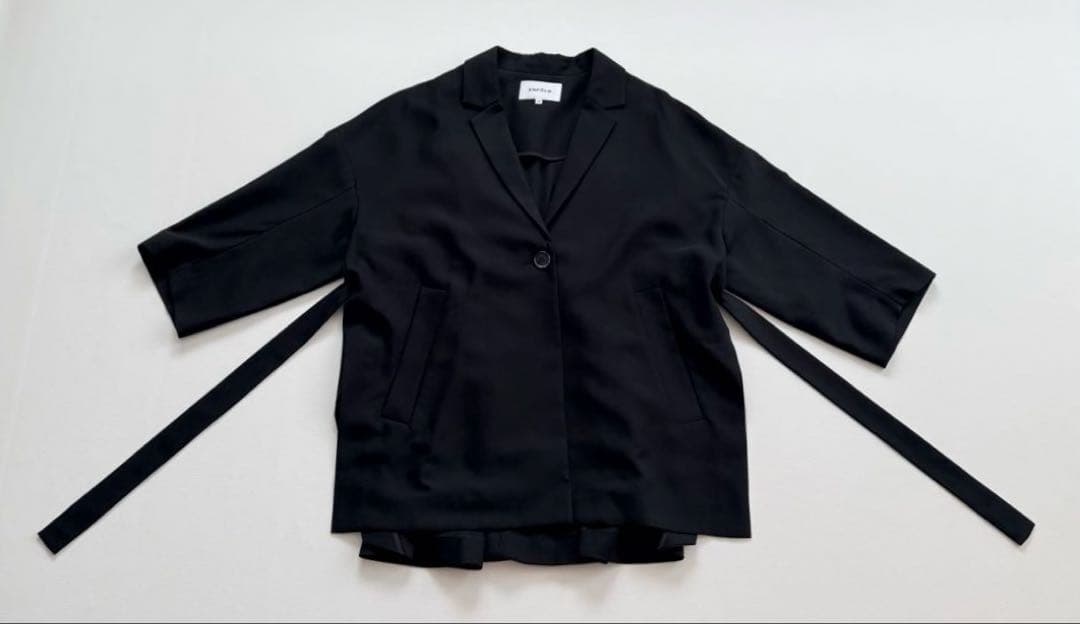 美品✨エンフォルド　comfortable Twill バックギャザージャケット