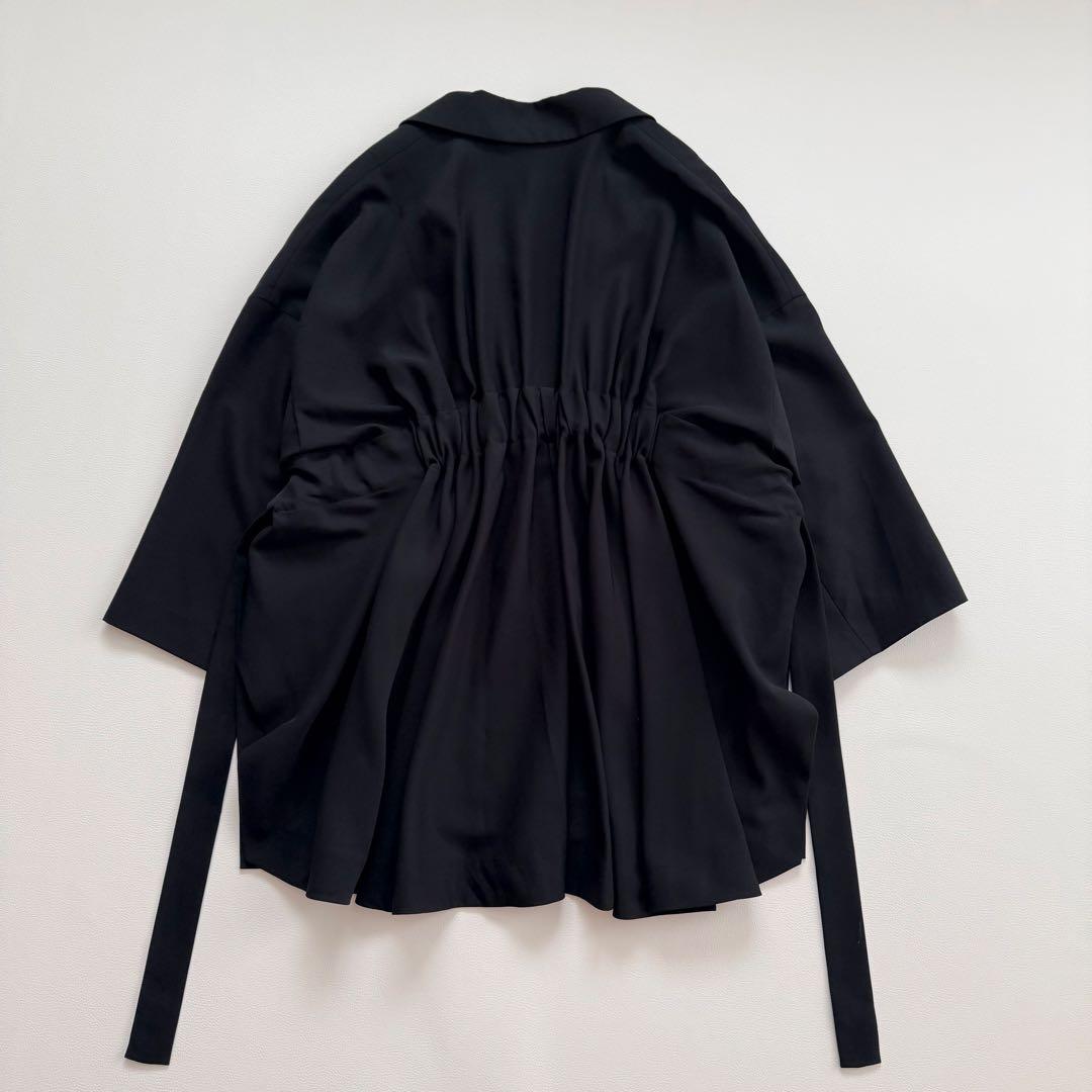 美品✨エンフォルド　comfortable Twill バックギャザージャケット