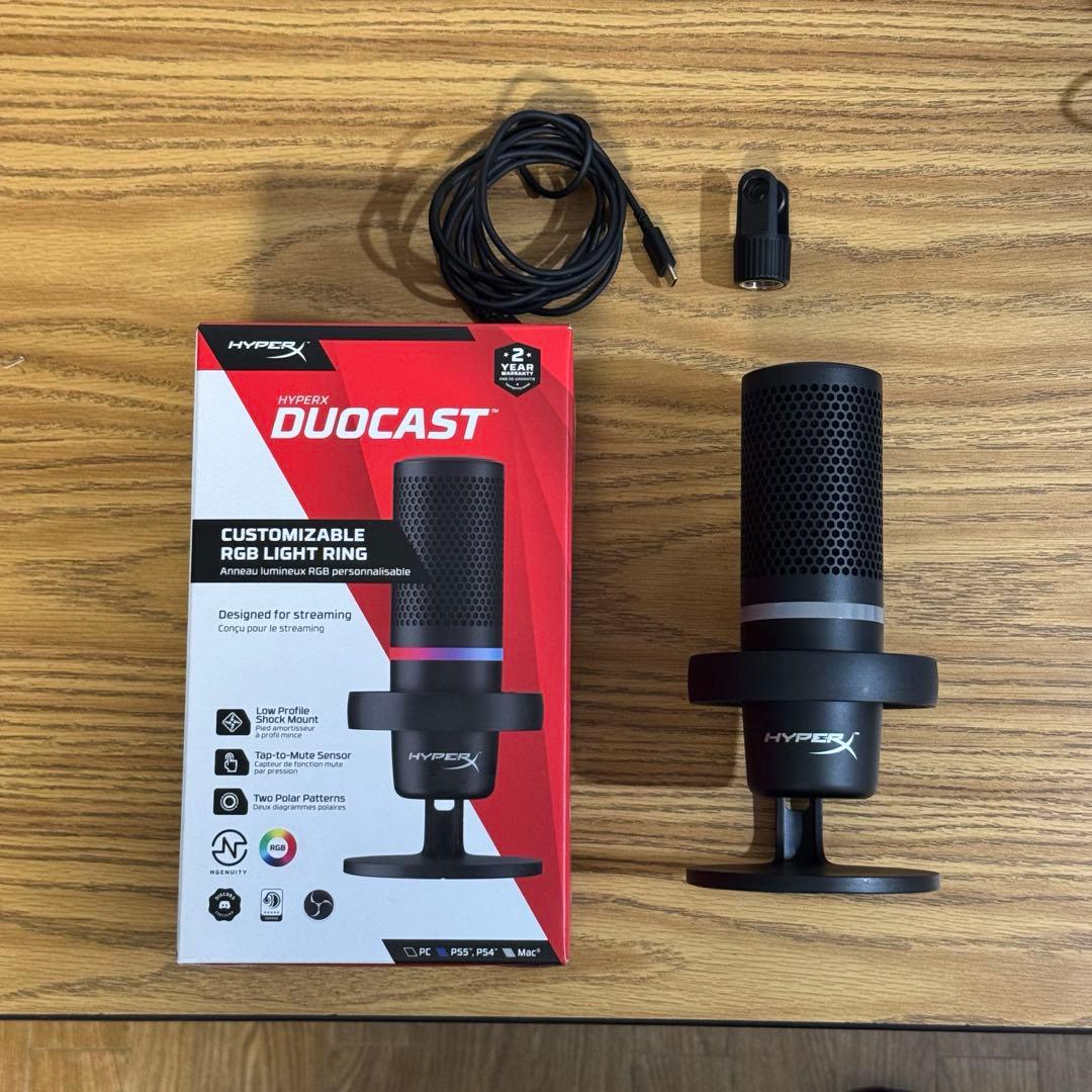 HyperX DUOCAST コンデンサーマイク