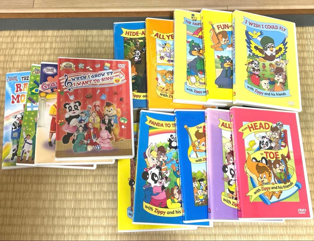 ディズニーワールドイングリッシュ DWE CD DVD テキスト セット