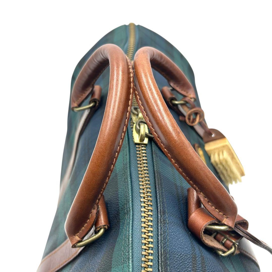 【美品】Polo Ralph Lauren ボストンバッグ チェック 2way