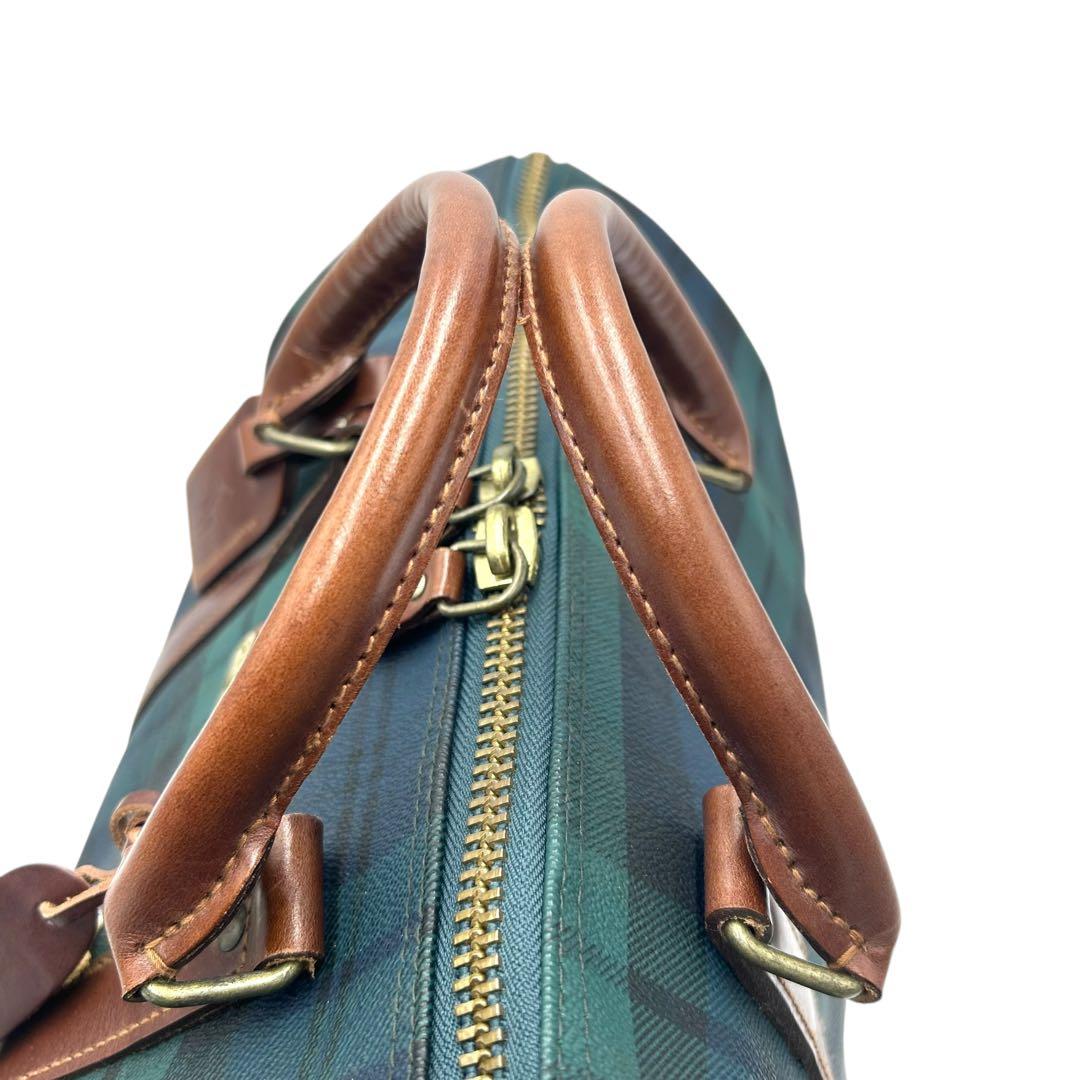 【美品】Polo Ralph Lauren ボストンバッグ チェック 2way