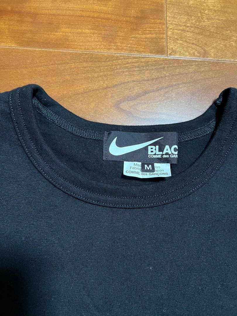 NIKE COMME des GARCONS ナイキ コムデブラック Tシャツ