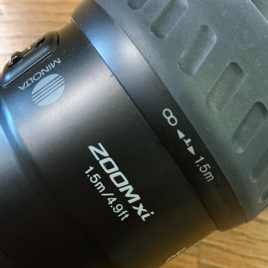 フィルムカメラ一眼レフ ミノルタMINOLTA α3xi ズームレンズ2本つき