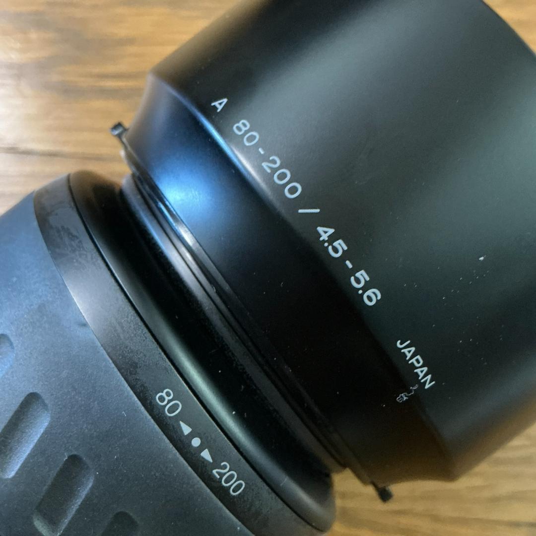 フィルムカメラ一眼レフ ミノルタMINOLTA α3xi ズームレンズ2本つき