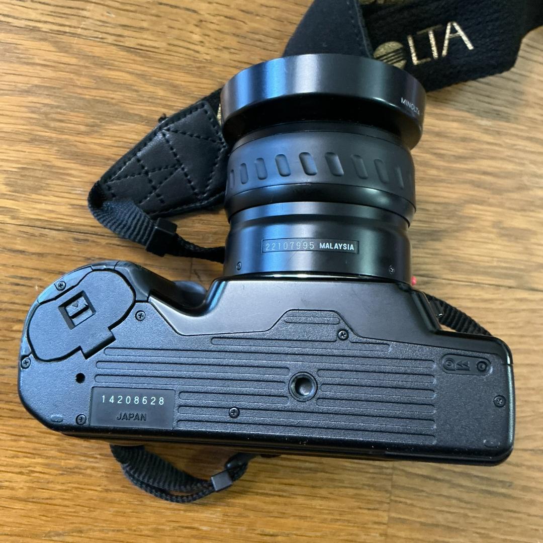 フィルムカメラ一眼レフ ミノルタMINOLTA α3xi ズームレンズ2本つき