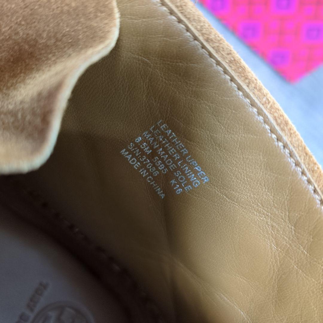 トリーバーチ モカシンブーツ スウェード サイズ8.5