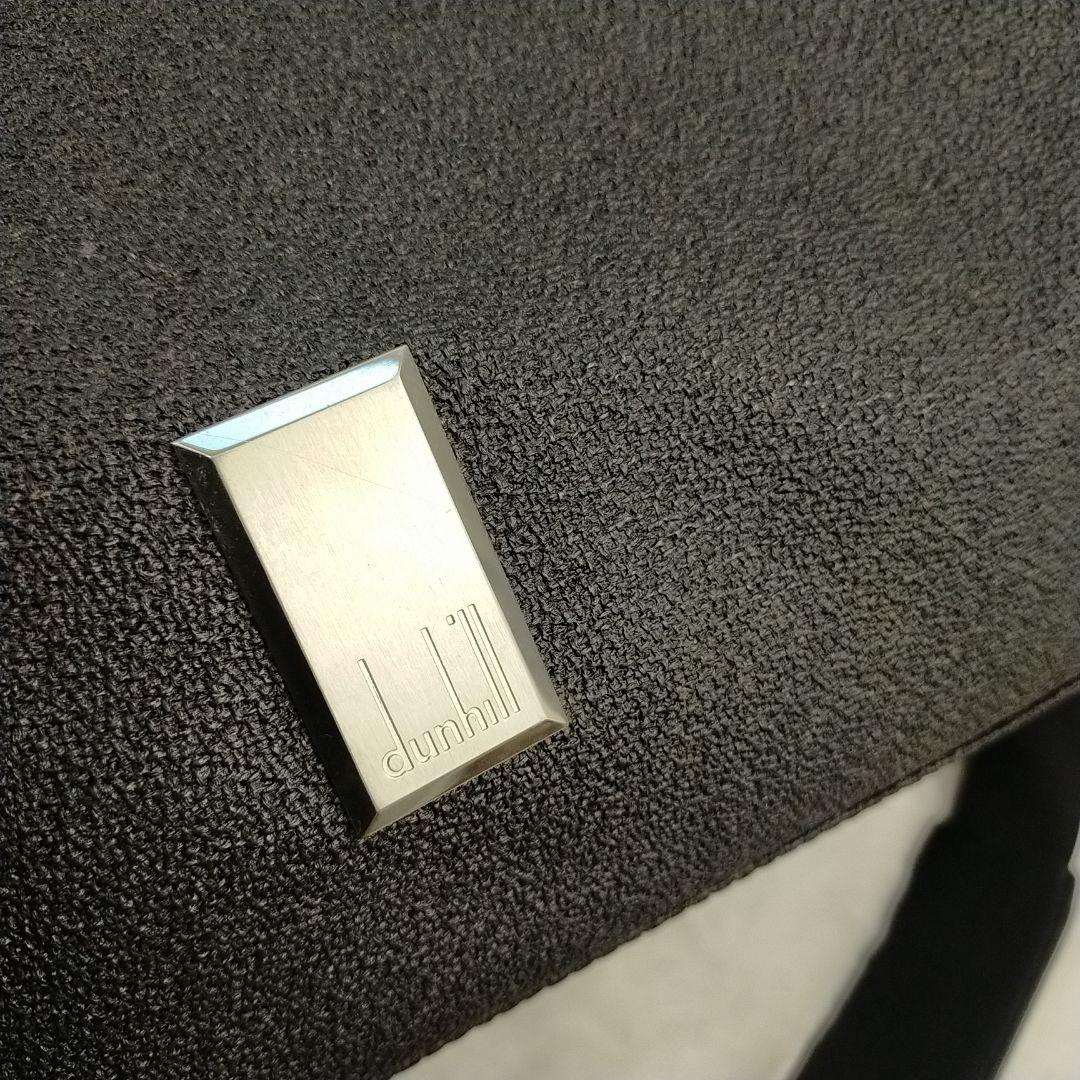 ✨️未使用級✨️dunhill　ボストンバッグ　レザー　2way 黒　鍵付き