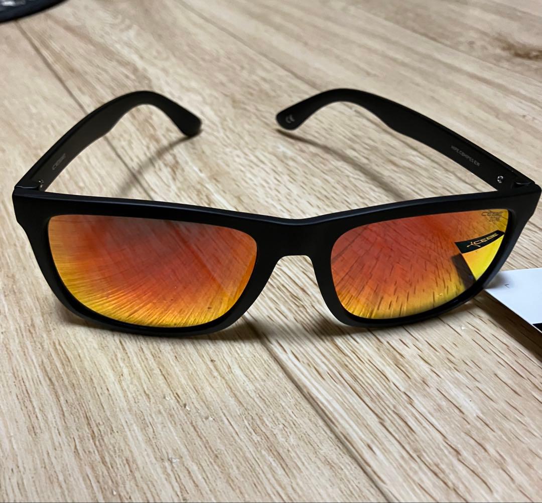 【cebe】 HIPE マットブラック レッドミラー