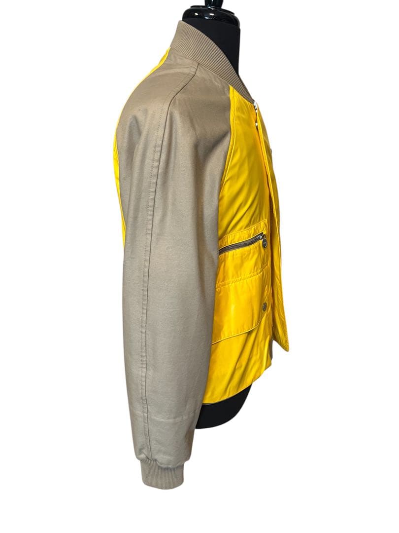 HERMES リバーシブル ブルゾン ダブルジップアップ　サイズ50 L
