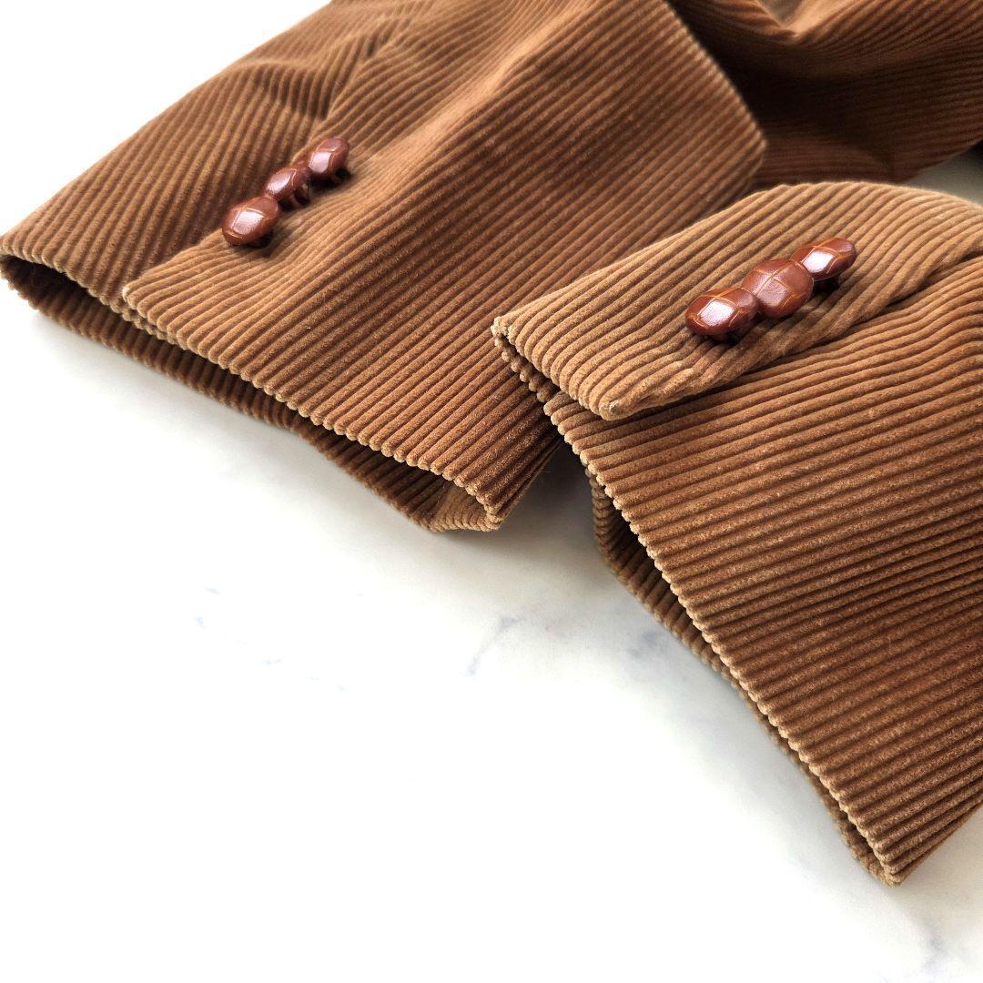 70s リーバイス コーデュロイ ジャケット エルボーパッチ くるみボタン 茶